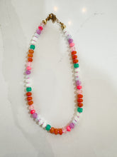 Pastel Gemstone Necklace