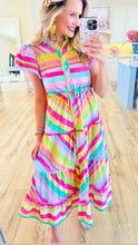 Multi Color Midi Dress