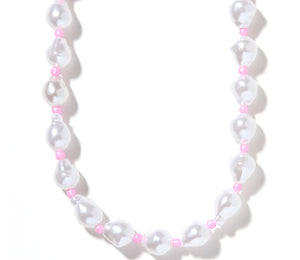 Pink Pearl Necklace