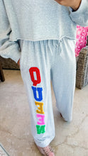 Heather Grey Queen Sweatpants Set