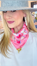 Pink Multi Heart Scarf