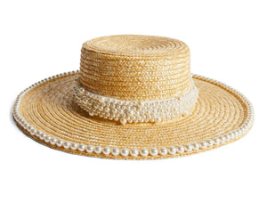 Petra Pearl Straw Hat