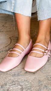 Pink Ballerina Flats