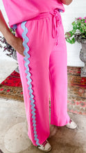 Pink Ric Rac Sweatpant Set