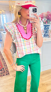 Multi Color Striped Top