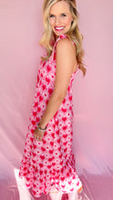 THML Pink Heart Midi Dress