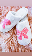 Pink Bow Slippers