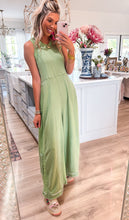 Green French Jumpsuit