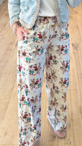 Cowboy Print Pants