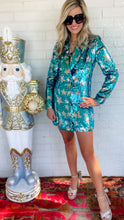 Blue Sequin Buddy Love Dress