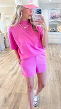 Candy Pink Shorts Set