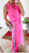 Pink Ric Rac Sweatpant Set