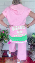 Pink and Green Queen Pickleball