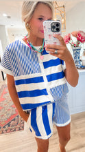 Blue Striped Set