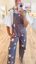 Charcoal Star Overalls