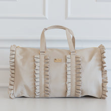 Ruffled Nylon Weekender