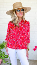 Red Pailsey Tunic